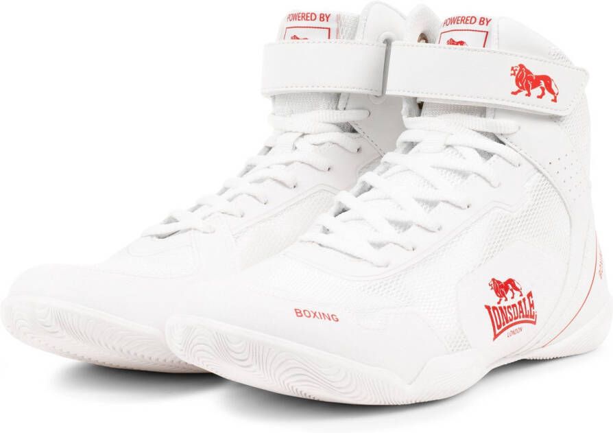 Lonsdale Rufford Boxschuhe (1 Paar) White Red