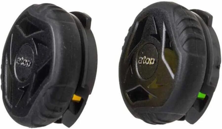 Look Atop X-stone Sluiting 2 Eenheden Zwart Man