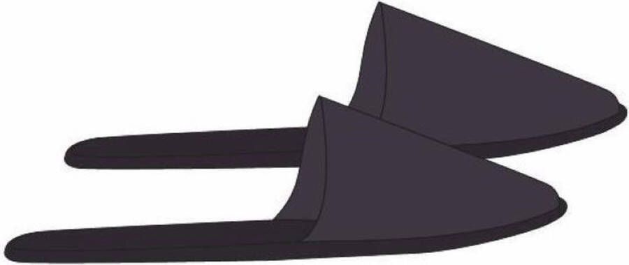 Lords & Lilies Dames pantoffels zwart