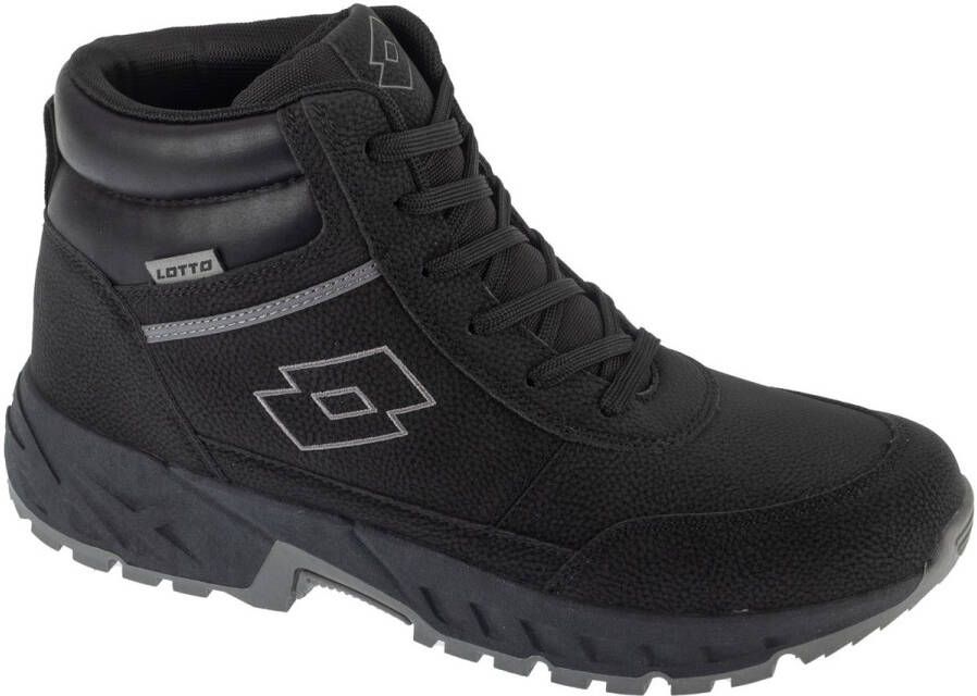 Lotto Evedal Mid Mannen Zwart Trekkingschoenen