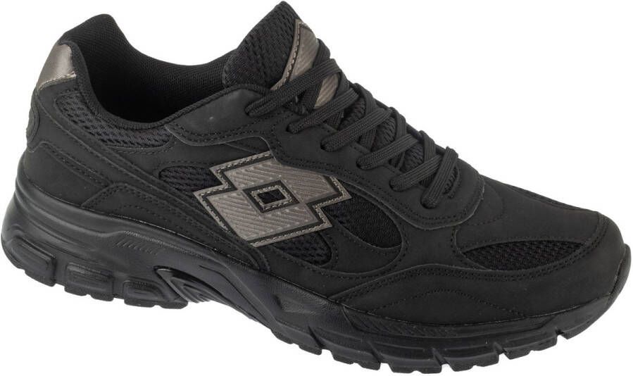 Lotto Flowtiv Mannen Zwart Sneakers