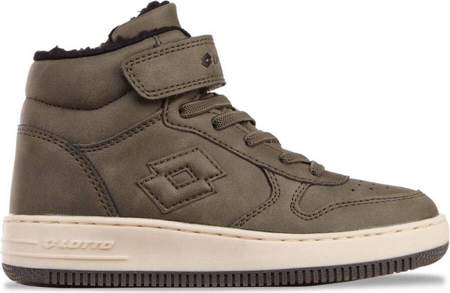 Lotto Kinder Sneaker Paliot Fur K 2600261K Olive Black