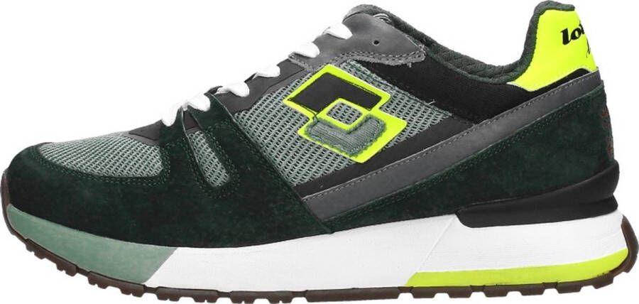 Lotto Leggenda Tokyo Shibuya Block Sneakers Laag groen