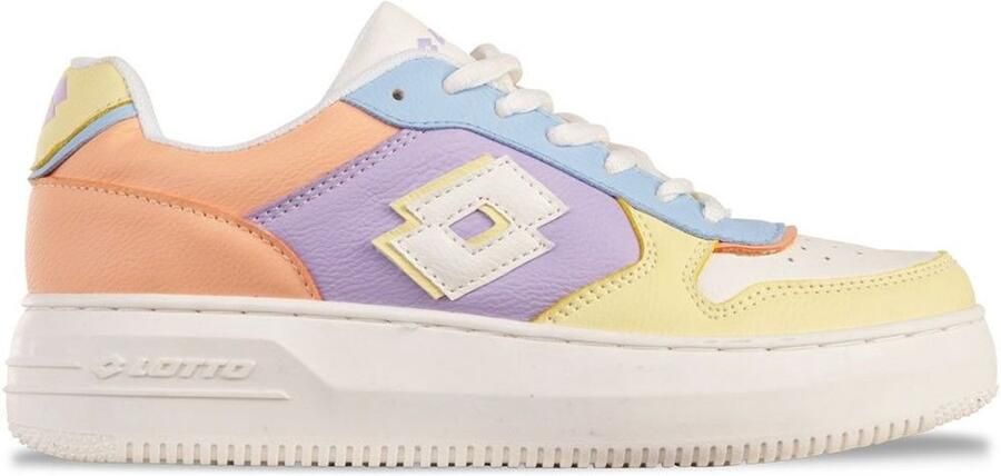 Lotto Damen Sneaker Paliot Pf Lr 2400083W Yellow Flamingo
