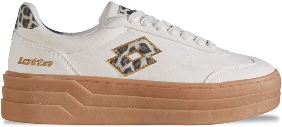 Lotto Plateausneakers met verfijnde plateauzool in lagenlook