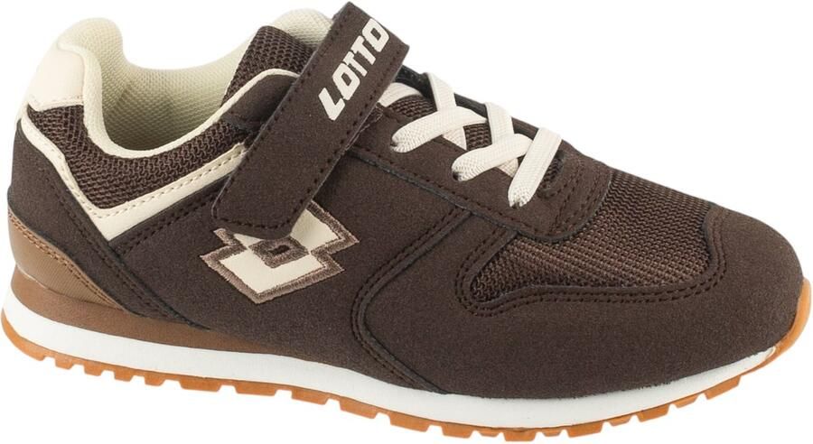 Lotto Epican K voor een jongen Bruin Sneakers