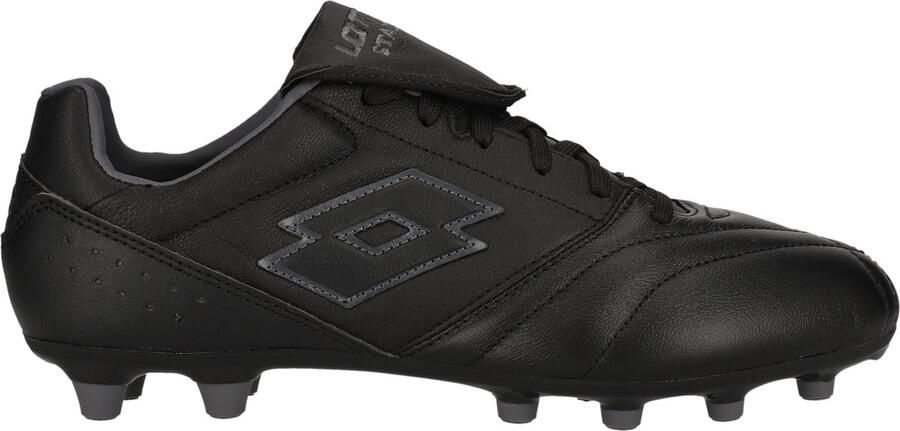 Lotto Stadio 200 Gras Voetbalschoenen (FG) Zwart