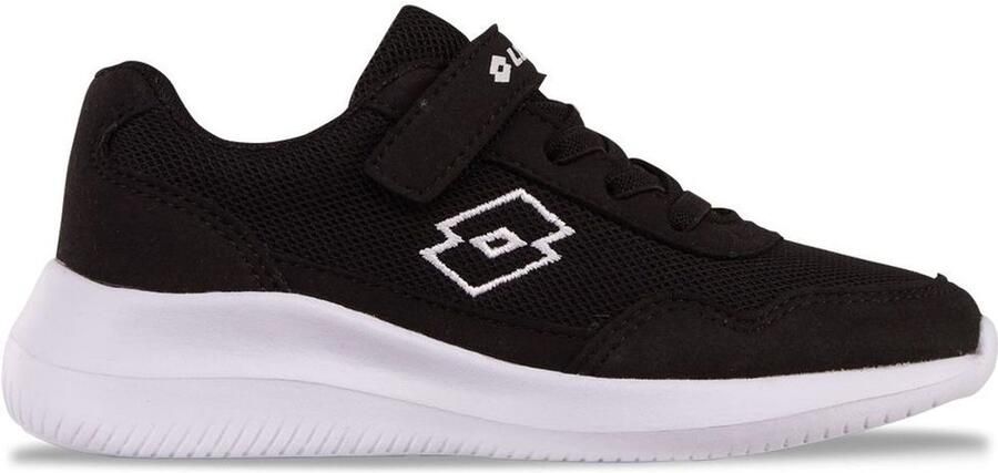 Lotto kindersneaker Connect K 2600000K Zwart Wit