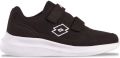 Lotto Kinder Sneaker Connect VL 2600820K Black White - Zwart/Wit