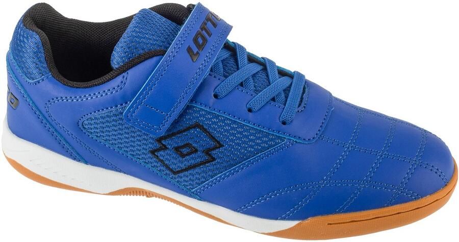 Lotto Whizzer T voor een jongen Blauw Indoorschoenen