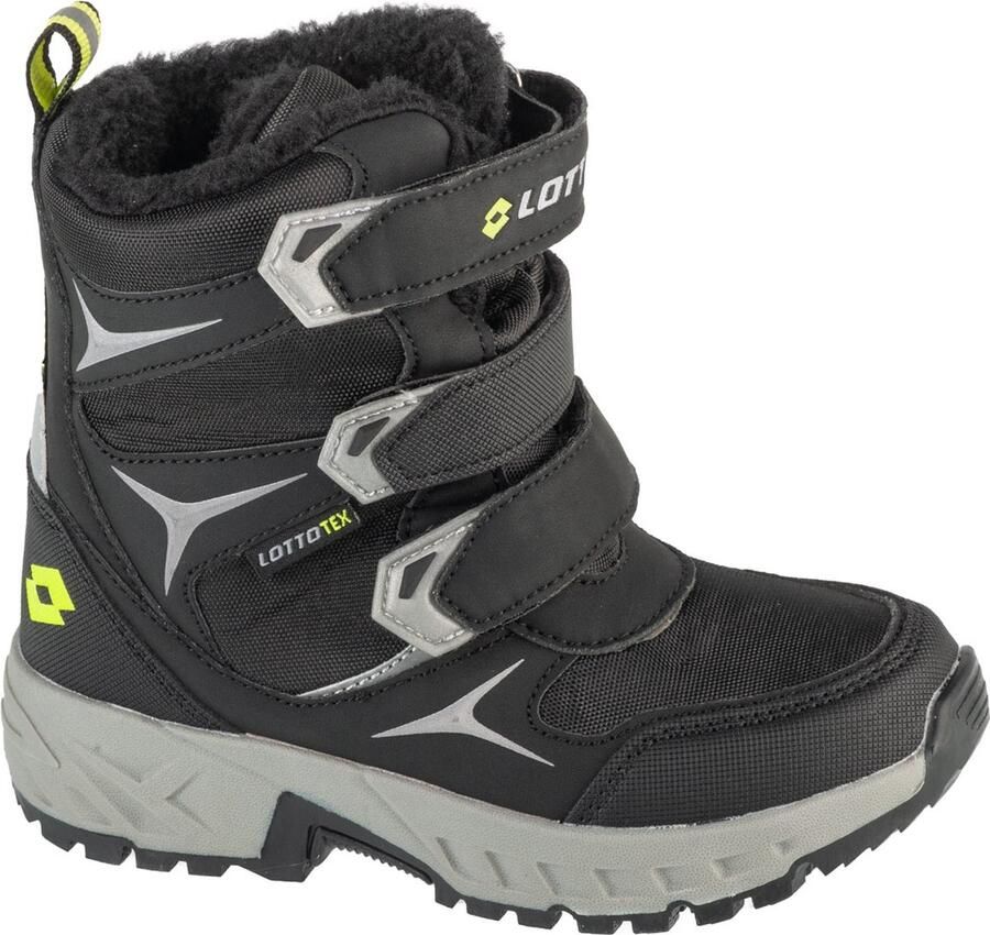 Lotto kinderschoenen voor de winter Pinecreek Tex K 2600550K Zwart Zilver
