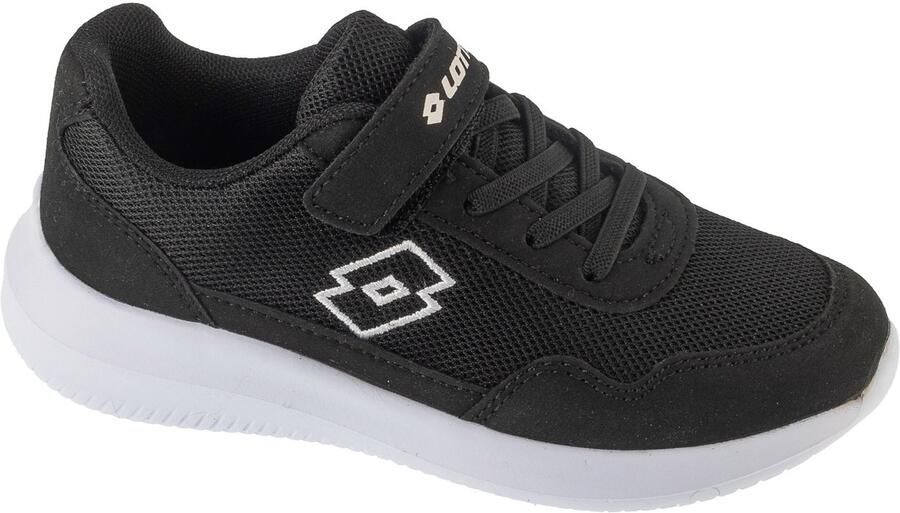 Lotto kindersneaker Connect K 2600000K Zwart Wit