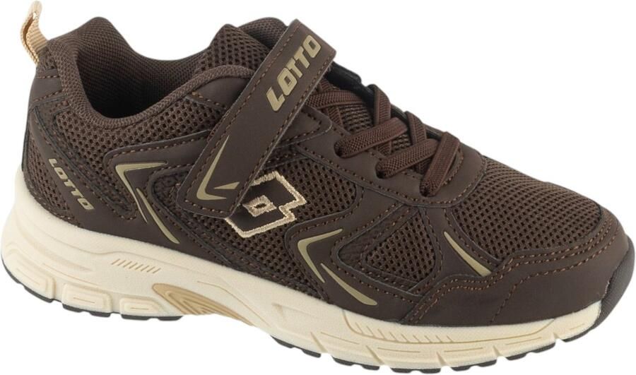 Lotto Kitaura II K voor een jongen Bruin Sneakers