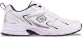 Lotto KITAURA Unisex sneaker lage schoenen 2400010U wit marineblauw - Wit