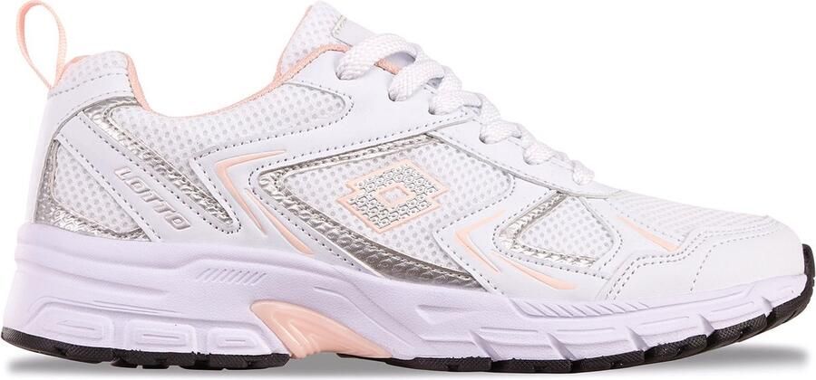 Lotto KITAURA Unisex sneaker lage schoenen 2400010U wit roze