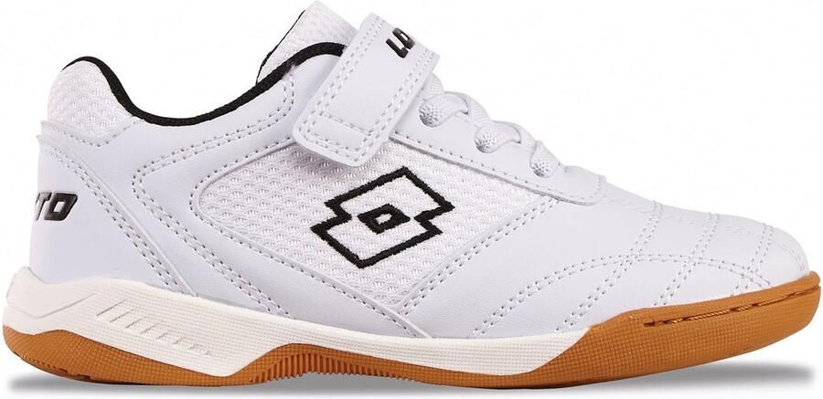 Lotto Shoes WHIZZER K lage kindersneaker 2600120K wit zwart