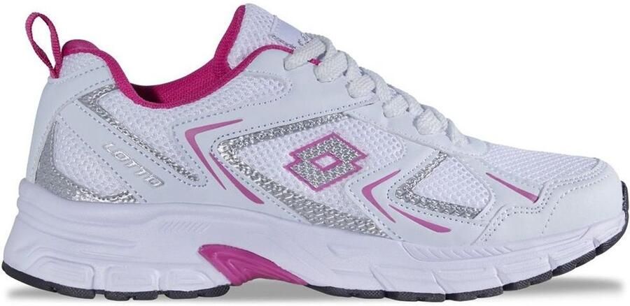 Lotto KITAURA Dames sneaker lage schoenen 2400010U 1040 wit rotze