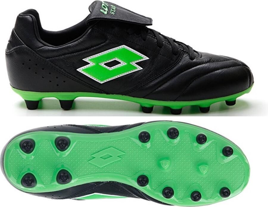 Lotto Stadio 200 III FG zwart groen