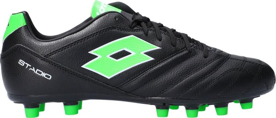 Lotto Stadio 300 III Senior voetbalschoenen zwart groen
