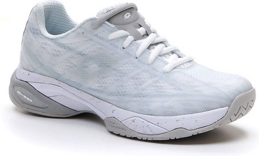 Lotto Mirage 300 Speed Dames Sportschoenen Tennis Smashcourt White Silver