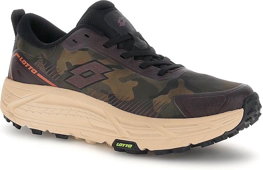 Lotto NEXT REBEL 70 AMF CAMO CAMOUFLAGE PRT FONDANT BROWN FW Sneakers