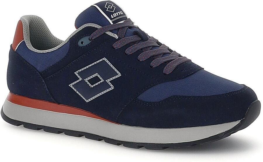 Lotto NEXT TRAINER AMF II SUE NY DARK BLUE COOL GRAY 5U OCEAN BLUE FW Sneakers