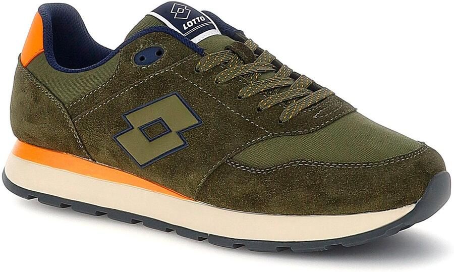 Lotto NEXT TRAINER AMF II SUE NY DARK OLIVE MARTINI OLIVE FW Sneakers