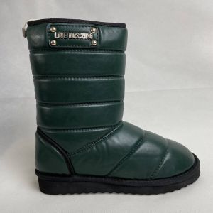 Love Moschino Enkelboots Enkellaarsjes Groen