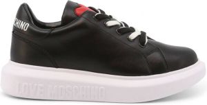 Love Moschino Dynamische Hart Sneakers Zwart