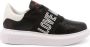 Love Moschino Platform Sneakers met Oogjes Detail Black Dames - Thumbnail 1