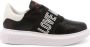 Love Moschino Platform Sneakers met Oogjes Detail Black - Thumbnail 1