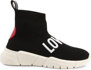 Love Moschino Dames Lente Zomer Collectie Sneakers Zwart Dames