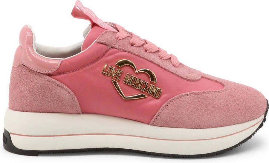 Love Moschino Dames Herfst Winter Sneakers Stijl Ja15354G1Fin2 Roze Dames