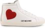 Love Moschino Schoenen Sportschoenen JA15412G1EI44-10A Vrouw white red - Thumbnail 1