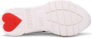 Love Moschino Stijlvolle Sneakers met 3cm Platform Zwart Dames