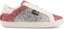 Love Moschino Glitter Platform Sneakers Lente Zomer Collectie Blue Dames - Thumbnail 1