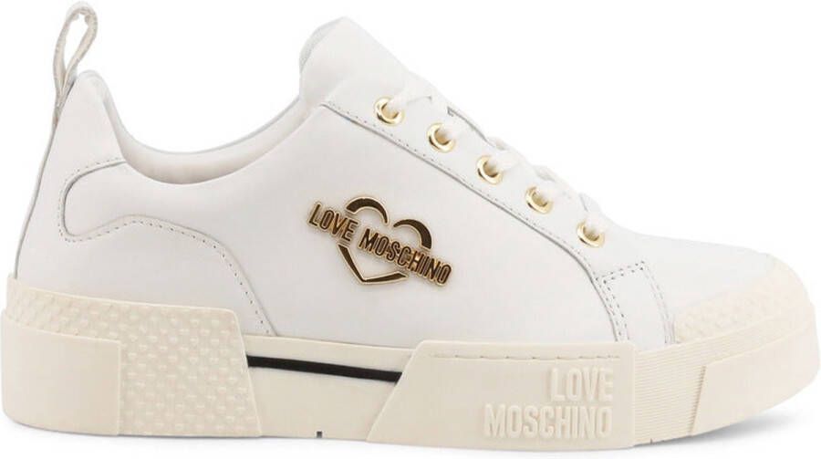 Love Moschino Sneakers Leather Dames Sneakers Schoenen Wit JA15625G0EIA0100