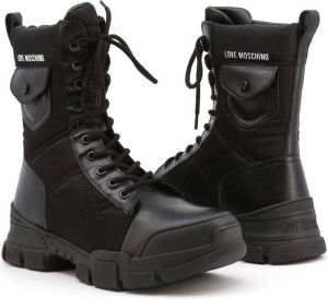 Love Moschino Veterschoenen voor dames Stijl Ja15944G0Fia9 Zwart Dames