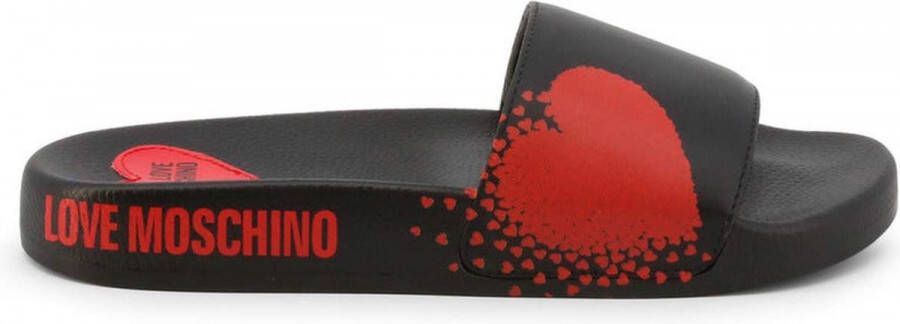 Love Moschino Dames Slippers Lente Zomer Collectie Black Dames
