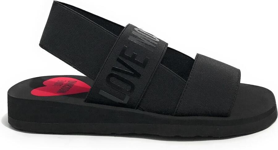 Love Moschino Dames Sandalen Polja16033g0mjn7000 Zwart