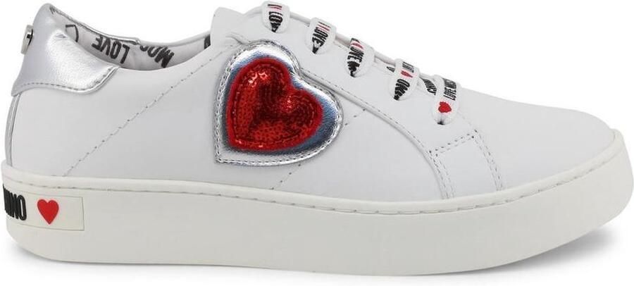 Love Moschino Sportschoenen Vrouw JA15133G17IA white red - Foto 2