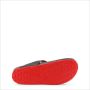 Love Moschino Leren Flip Flop Sandalen voor Dames Lente Zomer Black Dames - Thumbnail 1