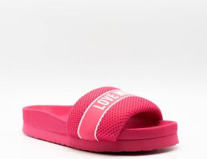 Love Moschino Stijlvolle damesslippers Roze Dames