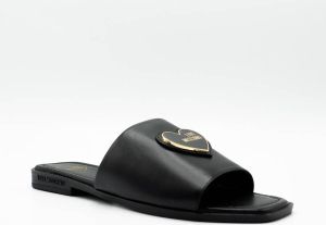Love Moschino Sliders Zwart Dames