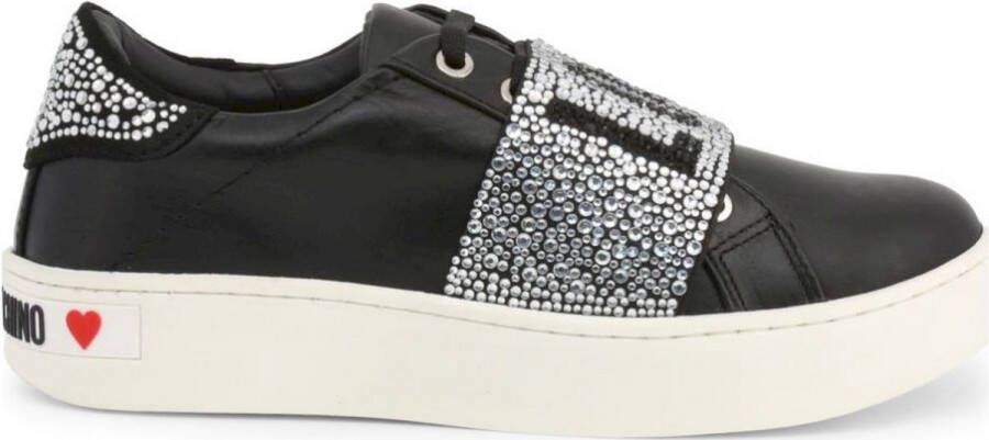 Love Moschino Sportschoenen Vrouw JA15123G18IF black silver