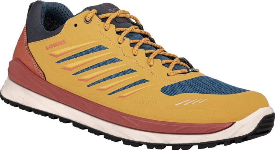 Lowa Axos Gtx Lo Heren Lage Wandelschoen Ochre Rust