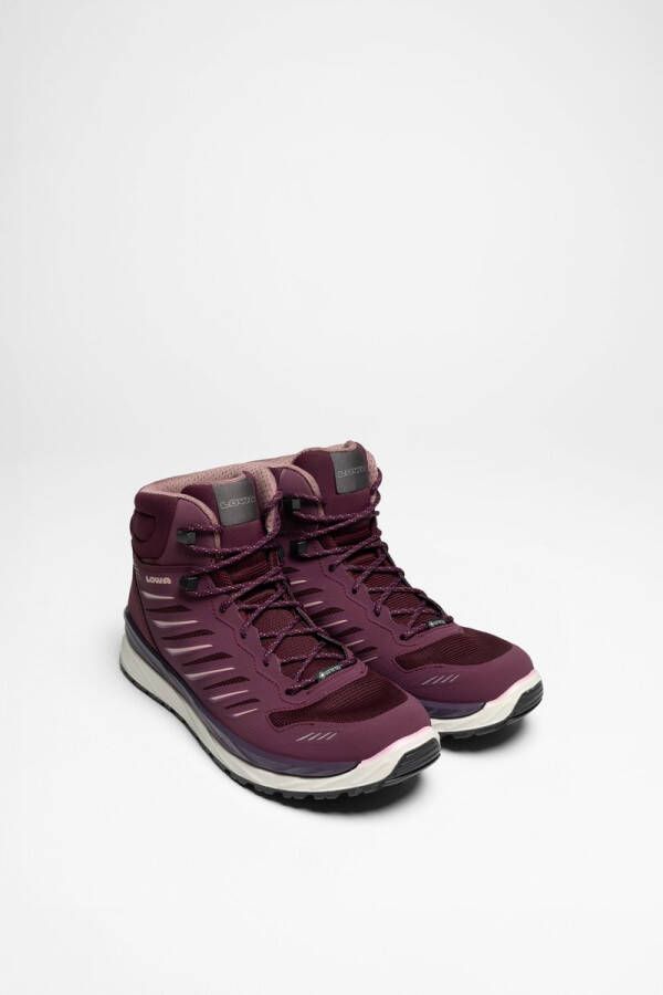 Lowa Axos GTX MID Ws Dames Paars Wandelschoenen
