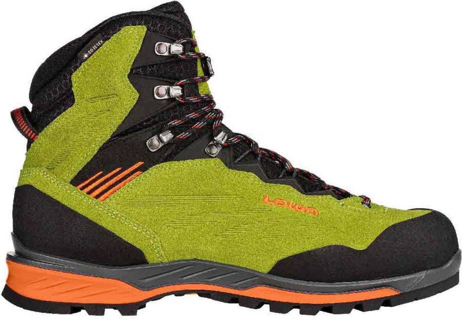 Lowa Cadin II Goretex Mid Wandelschoenen Lime Flame Heren