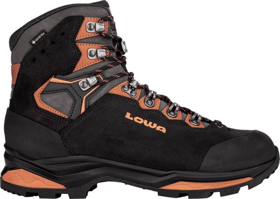 Lowa Camino Evo Gtx S Heren Lage Wandelschoen Black-Orange