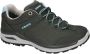 Lowa Locarno GTX Lo Wandelschoenen Dames Donkergrijs Turkoois - Thumbnail 1